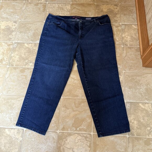 Gloria Vanderbilt Amanda Style Denim Jeans - Size 24W Short - Picture 2 of 6